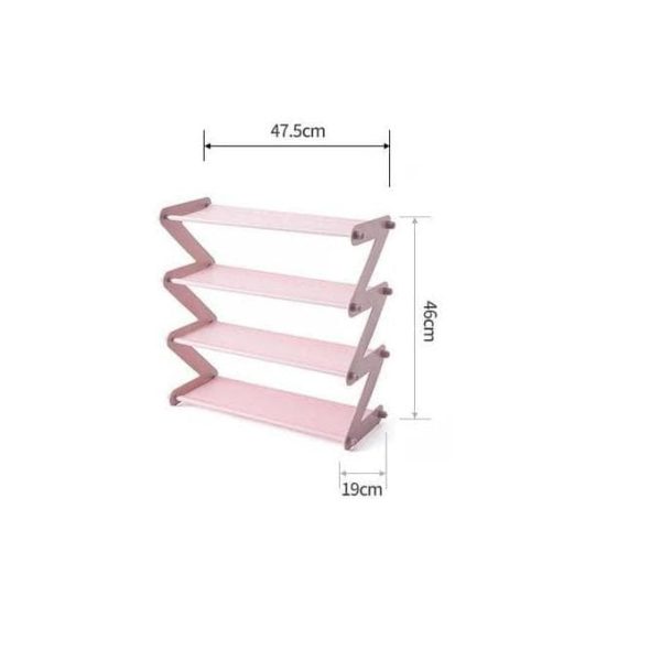 الرف مصنوع من مادة غير منسوجة وهو نوع من القماش البلاستيكي بإطار من الفولاذ المقاوم للصدأ ووصلات هيكل بلاستيكي. المواد غير المنسوجة قوية لاستيعاب العناصر الثقيلة. مع هذا الرف متعدد الاستخدامات يتم تخزين أحذيتك وصنادلك وكتبك بعناية. - حافظ على كل شيء منظمًا بدقة في متناول اليد. - ضمان القوة والمتانة. - يتناسب تمامًا مع أي طراز منزل - 4 طبقات من الأرفف - الوزن: 0.6 كجم - الارتفاع: 46 سم - الطول: 45 سم - العرض: 19 سم - اللون عشوائي