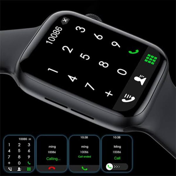 • *مميزات المنتج* • 11. تصميم متميز: • ساعة Smart watch XBO SERIES 9 بتيجي بتصميم مميز وشيك . • 2. شاشة كبيرة وواضحة: • الساعة بتيجي بشاشة كبيرة وواضحة بتشتغل باللمس، وده اللي بيخلي استخدامها سهل . • 3. ميزات صحية متقدمة: • فيها حجات تخليك تحافظ علي صحتك زي مراقبة معدل ضربات القلب، وتخطيط ضغط الدم، ومستويات الأكسجين في الدم . • 4. بطارية تدوم طويلاً: • بطاريتها قوية الشحنة الواحدة تقعدك أيام من غير شحن . • 5. متعددة الاستخدامات: • مع كل المميزات ديه كلها تقدر يجيلك عليها الإشعارات من تليفونك، وتقدر تتتحكم في الموسيقى، وتتبع خطواتك، وتستخدامها كبوصلة. • *تفاصيل سريعة* • مصنوعة من : التايتنيوم + السليكون •