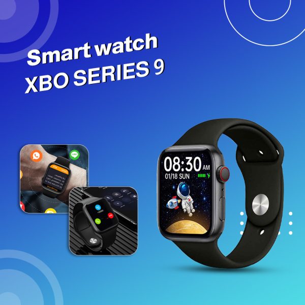 • *مميزات المنتج* • 11. تصميم متميز: • ساعة Smart watch XBO SERIES 9 بتيجي بتصميم مميز وشيك . • 2. شاشة كبيرة وواضحة: • الساعة بتيجي بشاشة كبيرة وواضحة بتشتغل باللمس، وده اللي بيخلي استخدامها سهل . • 3. ميزات صحية متقدمة: • فيها حجات تخليك تحافظ علي صحتك زي مراقبة معدل ضربات القلب، وتخطيط ضغط الدم، ومستويات الأكسجين في الدم . • 4. بطارية تدوم طويلاً: • بطاريتها قوية الشحنة الواحدة تقعدك أيام من غير شحن . • 5. متعددة الاستخدامات: • مع كل المميزات ديه كلها تقدر يجيلك عليها الإشعارات من تليفونك، وتقدر تتتحكم في الموسيقى، وتتبع خطواتك، وتستخدامها كبوصلة. • *تفاصيل سريعة* • مصنوعة من : التايتنيوم + السليكون •