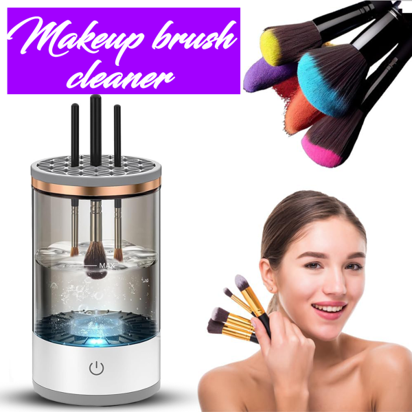 <p style="direction: rtl;">مش بس بتحبي مكياجك يبقى نضيف، كمان فرش المكياج بتاعتك! جهازMakeup brush cleaner هيغسلهم ويطهرهم في ثواني، وهيرجعلهم رونقهم الأول.</p>